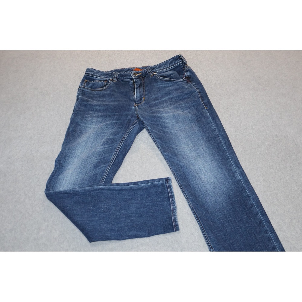 Tommy Bahama Carmel Vintage Slim Jeans Mens 32x30 Blue Denim Stretch
